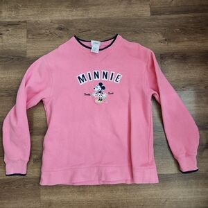 Minnie Mouse Walt Disney World Pink "Simply Sweet" Crewneck Sweatshirt